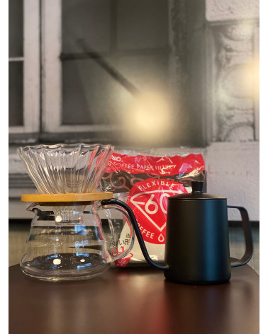 Promo V60  + Filtros + Tetera