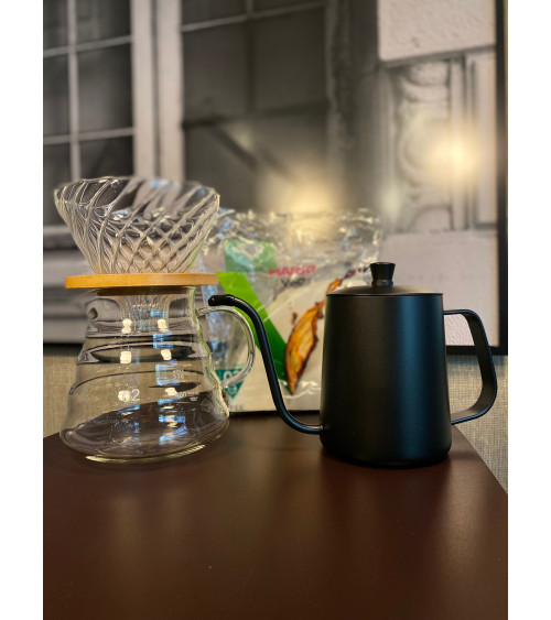 Promo V60 600 ml+ Filtro + Tetera